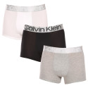 3PACK Boxershorts til mænd Calvin Klein flerfarvet (NB3130A-MP1)