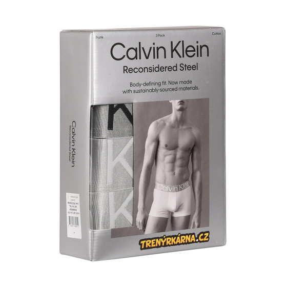 3PACK Boxershorts til mænd Calvin Klein flerfarvet (NB3130A-MP1)