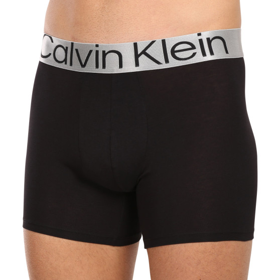 3PACK Boxershorts til mænd Calvin Klein sort (NB3131A-7V1)