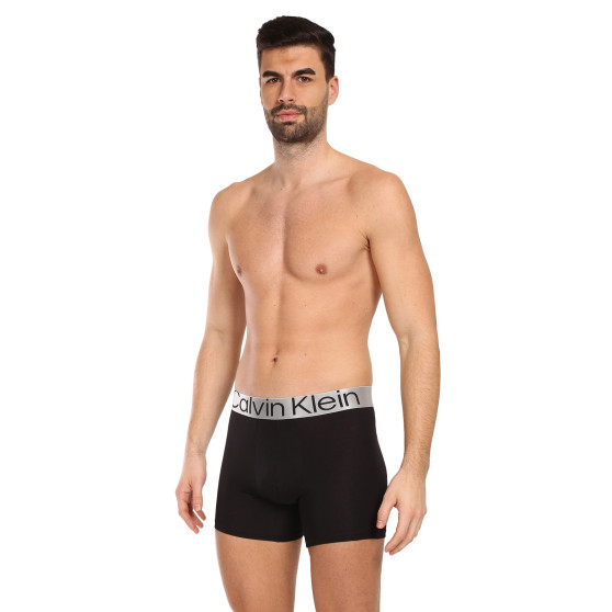 3PACK Boxershorts til mænd Calvin Klein sort (NB3131A-7V1)