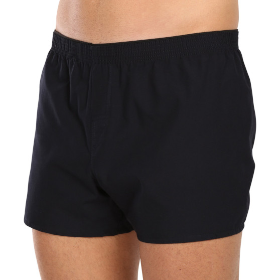 3PACK Boxershorts til mænd Nedeto mørkeblå (3NDTT002)