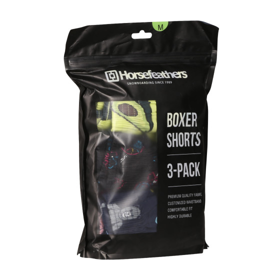 3PACK Boxershorts til mænd Horsefeathers Manny Bundle 5 (AM165D)