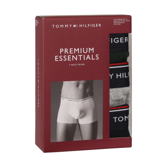 3PACK Boxershorts til mænd Tommy Hilfiger flerfarvet (1U87903842 0XW)