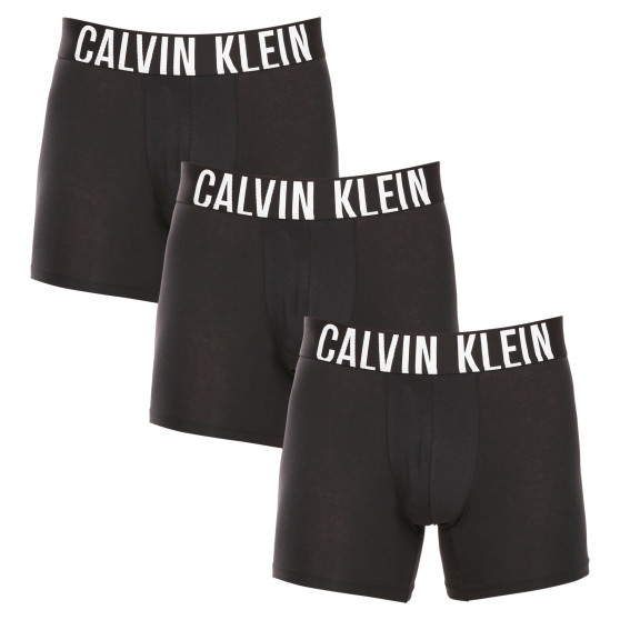 3PACK Boxershorts til mænd Calvin Klein sort (NB3609A-UB1)