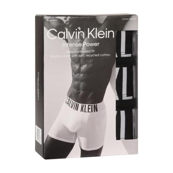 3PACK Boxershorts til mænd Calvin Klein sort (NB3609A-UB1)