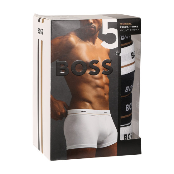 5PACK Boxershorts til mænd BOSS flerfarvet (50514909 983)