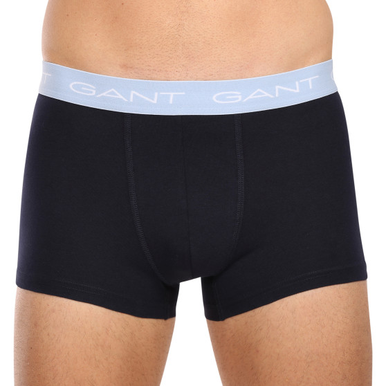 3PACK Boxershorts til mænd Gant blå (902343003-433)