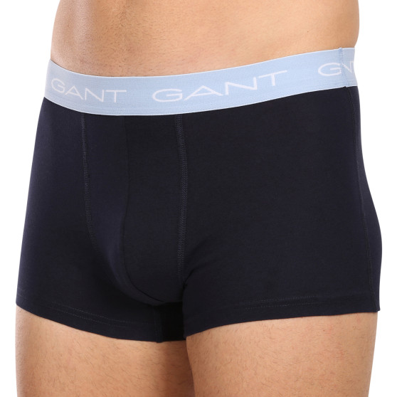 3PACK Boxershorts til mænd Gant blå (902343003-433)