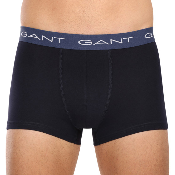 3PACK Boxershorts til mænd Gant blå (902343003-433)