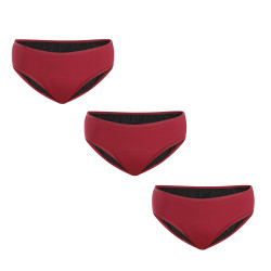 3PACK Menstruationstrusser Meracus Timeless Burgundy Plus (MEMS106)