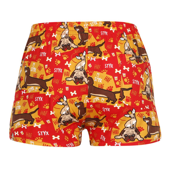 3PACK Børneshorts Styx art klassisk gummi flerfarvet (3J15439)