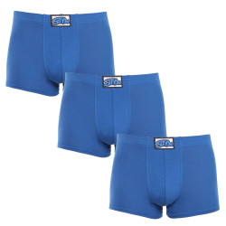 3PACK Boxershorts til mænd Styx klassisk gummi blue (3Q1167)