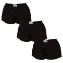 3PACK Dameshorts Styx classic elastic sort (3K0960)