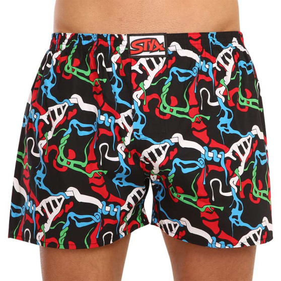 5PACK Boxershorts til mænd Styx art klassisk gummi flerfarvet (5A1167288)