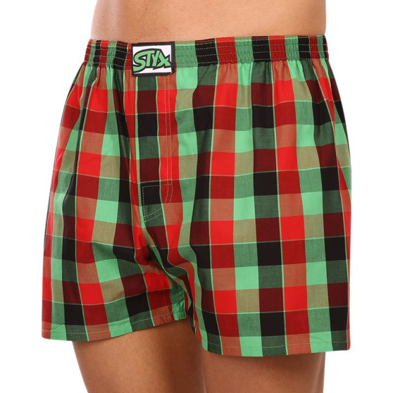 3PACK Boxershorts til mænd Styx classic elastic flerfarvet (3A093138)