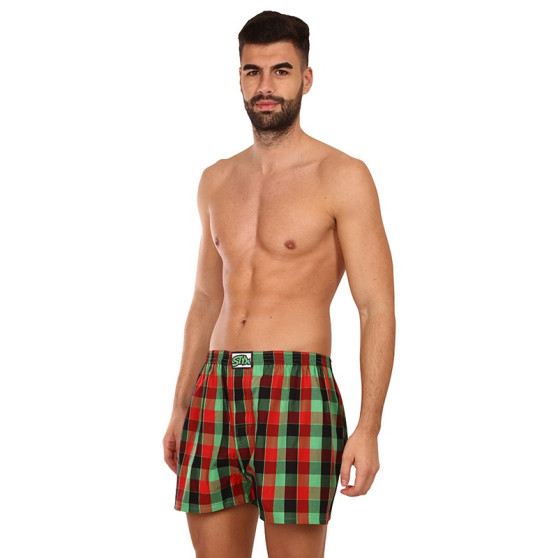 3PACK Boxershorts til mænd Styx classic elastic flerfarvet (3A093138)