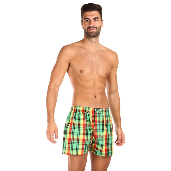 3PACK Boxershorts til mænd Styx classic elastic flerfarvet (3A100618)