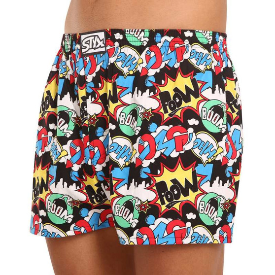 3PACK Boxershorts til mænd Styx art klassisk gummi flerfarvet (3A11565)