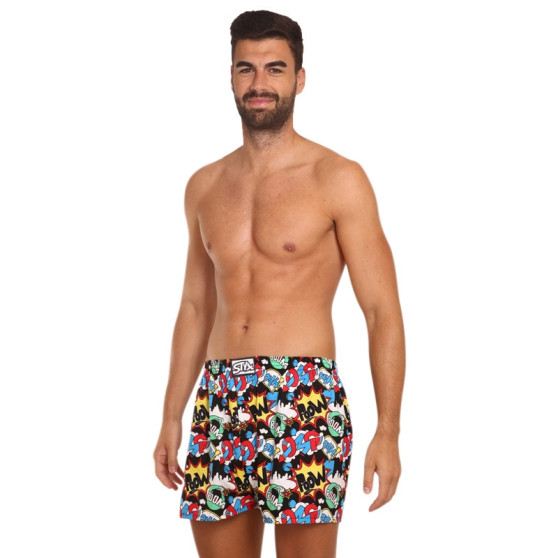 3PACK Boxershorts til mænd Styx art klassisk gummi flerfarvet (3A11565)