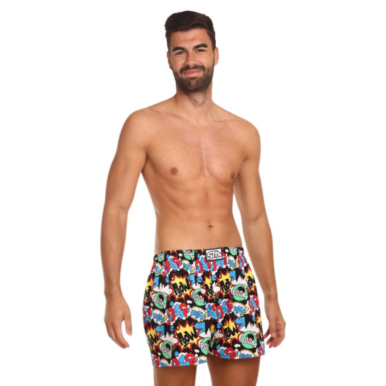 3PACK Boxershorts til mænd Styx art klassisk gummi flerfarvet (3A11565)