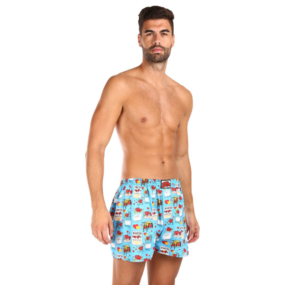 3PACK Boxershorts til mænd Styx art klassisk gummi flerfarvet (3A16826)