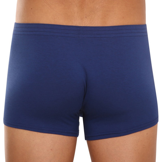 3PACK Boxershorts til mænd Styx klassisk gummi mørkeblå (3Q0968)