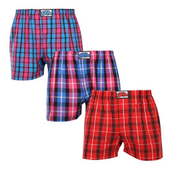 3PACK Boxershorts til mænd Styx classic elastic flerfarvet (3A093134)