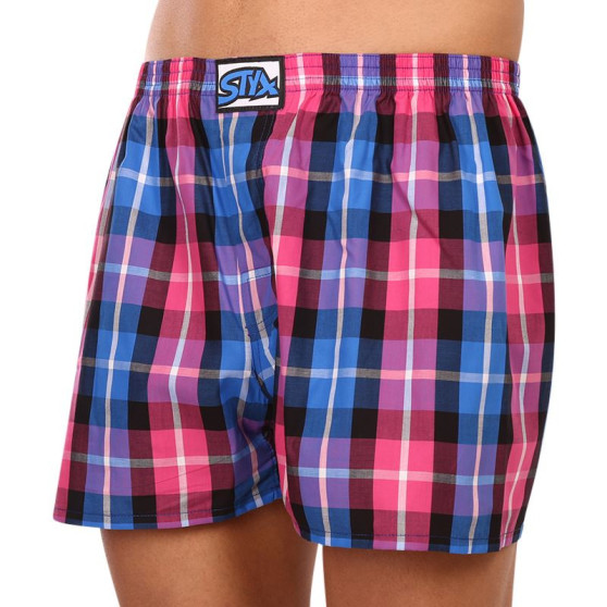 3PACK Boxershorts til mænd Styx classic elastic flerfarvet (3A093134)