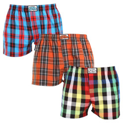 3PACK Boxershorts til mænd Styx classic elastic flerfarvet (3A092613)