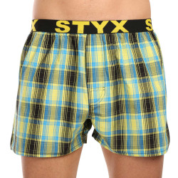 Boxershorts til mænd Styx sport gummi flerfarvet (B1021)