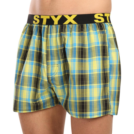 Boxershorts til mænd Styx sport gummi flerfarvet (B1021)