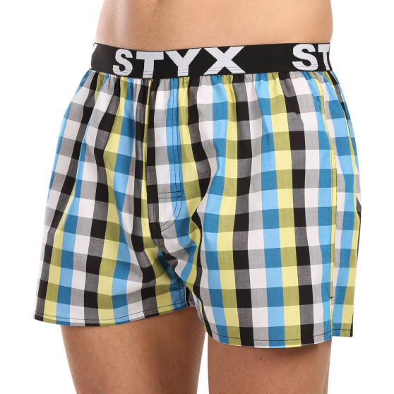 Boxershorts til mænd Styx sport gummi flerfarvet (B1025)