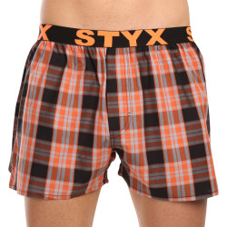 Boxershorts til mænd Styx sport gummi flerfarvet (B1026)