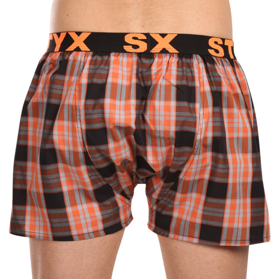 Boxershorts til mænd Styx sport gummi flerfarvet (B1026)