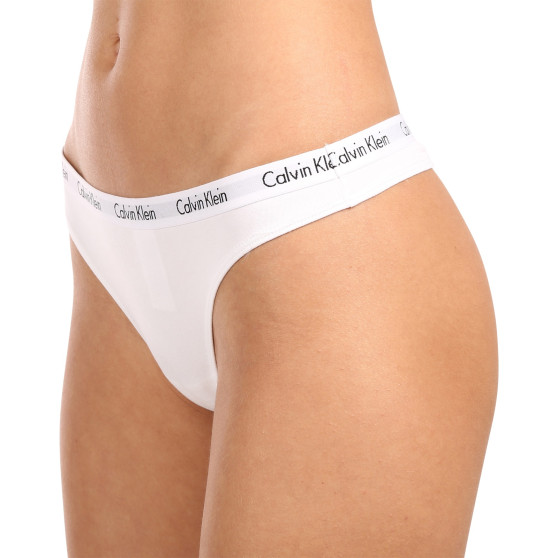 3PACK G-streng til kvinder Calvin Klein flerfarvet (QD3587E-WZB)