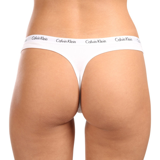 3PACK G-streng til kvinder Calvin Klein flerfarvet (QD3587E-WZB)