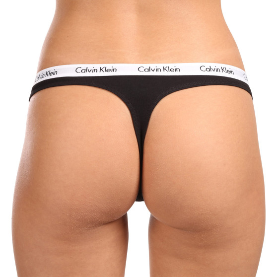 3PACK G-streng til kvinder Calvin Klein flerfarvet (QD3587E-WZB)