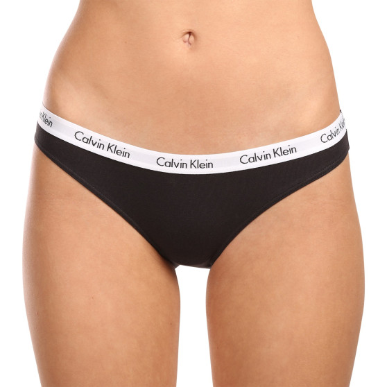 3PACK Dametrusser Calvin Klein sort (QD3588E-001)