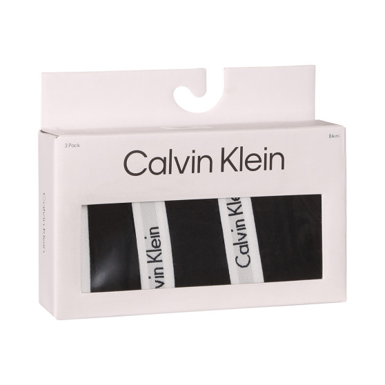 3PACK Dametrusser Calvin Klein sort (QD3588E-001)