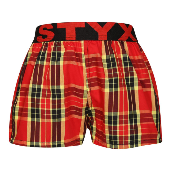 Børneshorts Styx sportselastik flerfarvet (BJ1014)