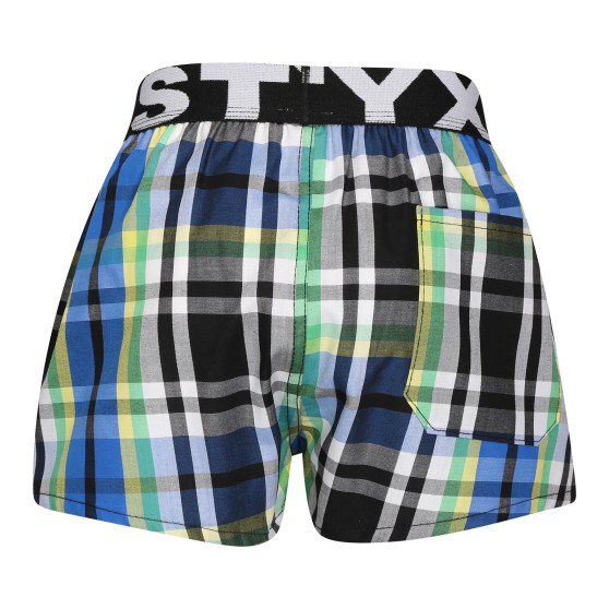 Børneshorts Styx sportselastik flerfarvet (BJ1017)