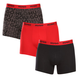 3PACK Boxershorts til mænd HUGO flerfarvet (50510192 025)