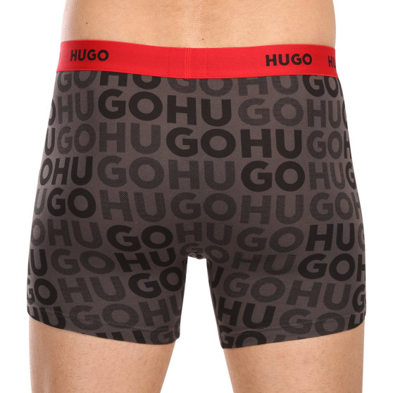 3PACK Boxershorts til mænd HUGO flerfarvet (50510192 025)