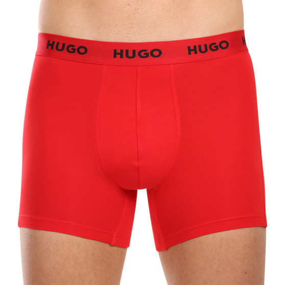 3PACK Boxershorts til mænd HUGO flerfarvet (50510192 025)