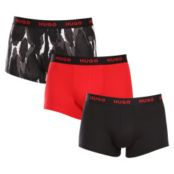 3PACK Boxershorts til mænd HUGO flerfarvet (50480170 022)