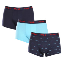 3PACK Boxershorts til mænd HUGO flerfarvet (50480170 440)