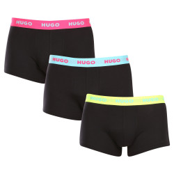 3PACK Boxershorts til mænd HUGO flerfarvet (50469766 730)