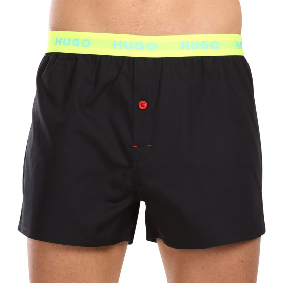 3PACK Boxershorts til mænd HUGO sort (50510216 005)