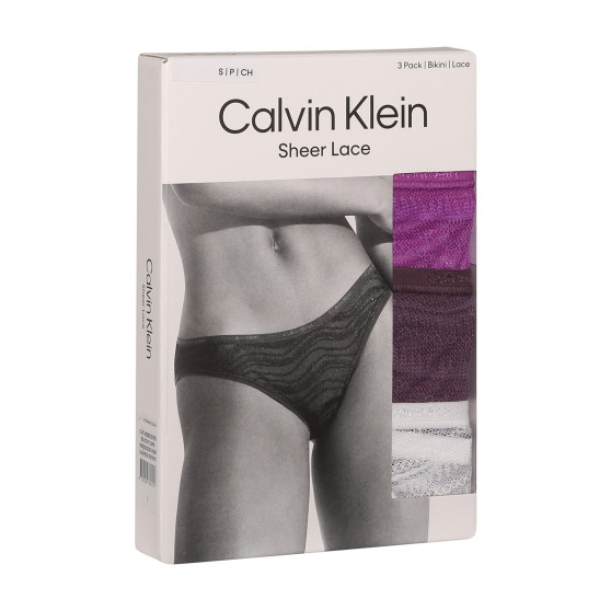 3PACK Dametrusser Calvin Klein flerfarvet (QD5203E-NOW)