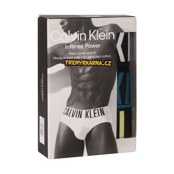 3PACK Trusser til mænd Calvin Klein flerfarvet (NB3704A-OG5)